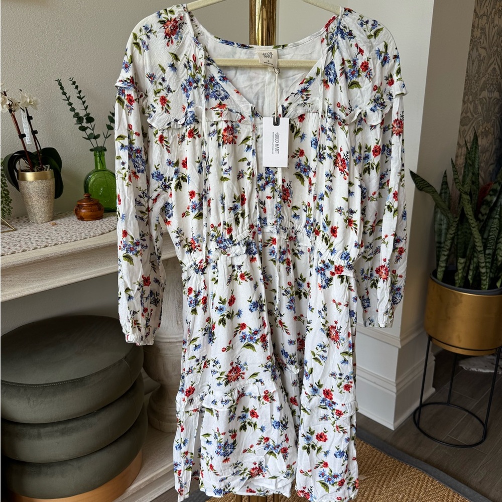 NWT Good Hart by Matilda Jane Floral Print Dress